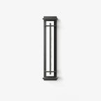 Ray Square Waterproof Outdoor Wall Light with Imitation Alabaster Finish