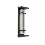 Ray Square Waterproof Outdoor Wall Light with Imitation Alabaster Finish