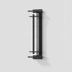 Ray Square Waterproof Outdoor Wall Light with Imitation Alabaster Finish