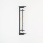 Ray Square Waterproof Outdoor Wall Light with Imitation Alabaster Finish