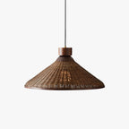 Silva Retro Rattan LED Pendant Light for Living Rooms, Restaurants, and Hotels