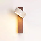 Jovan Wall Light Travertine Wood
