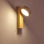Jovan Wall Light Travertine Wood