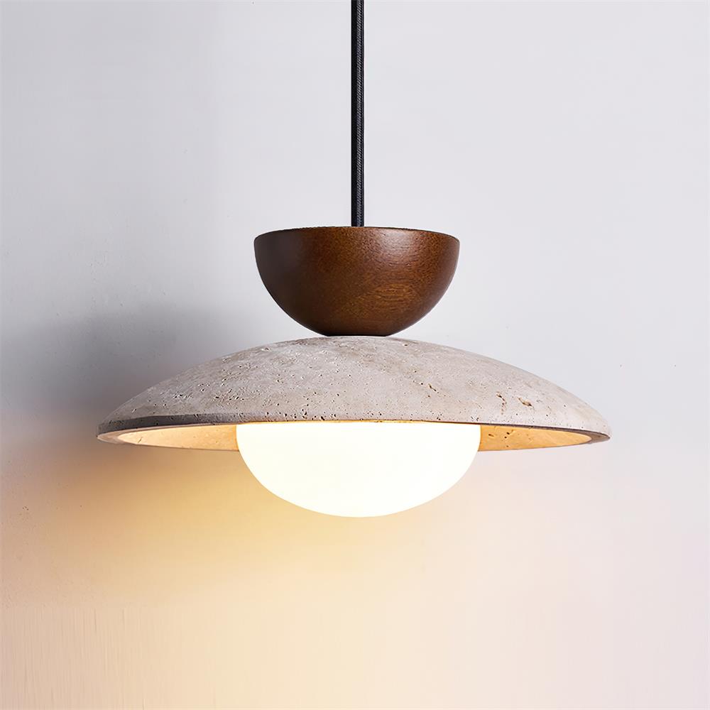 Cleo Travertine Pendant Lighting