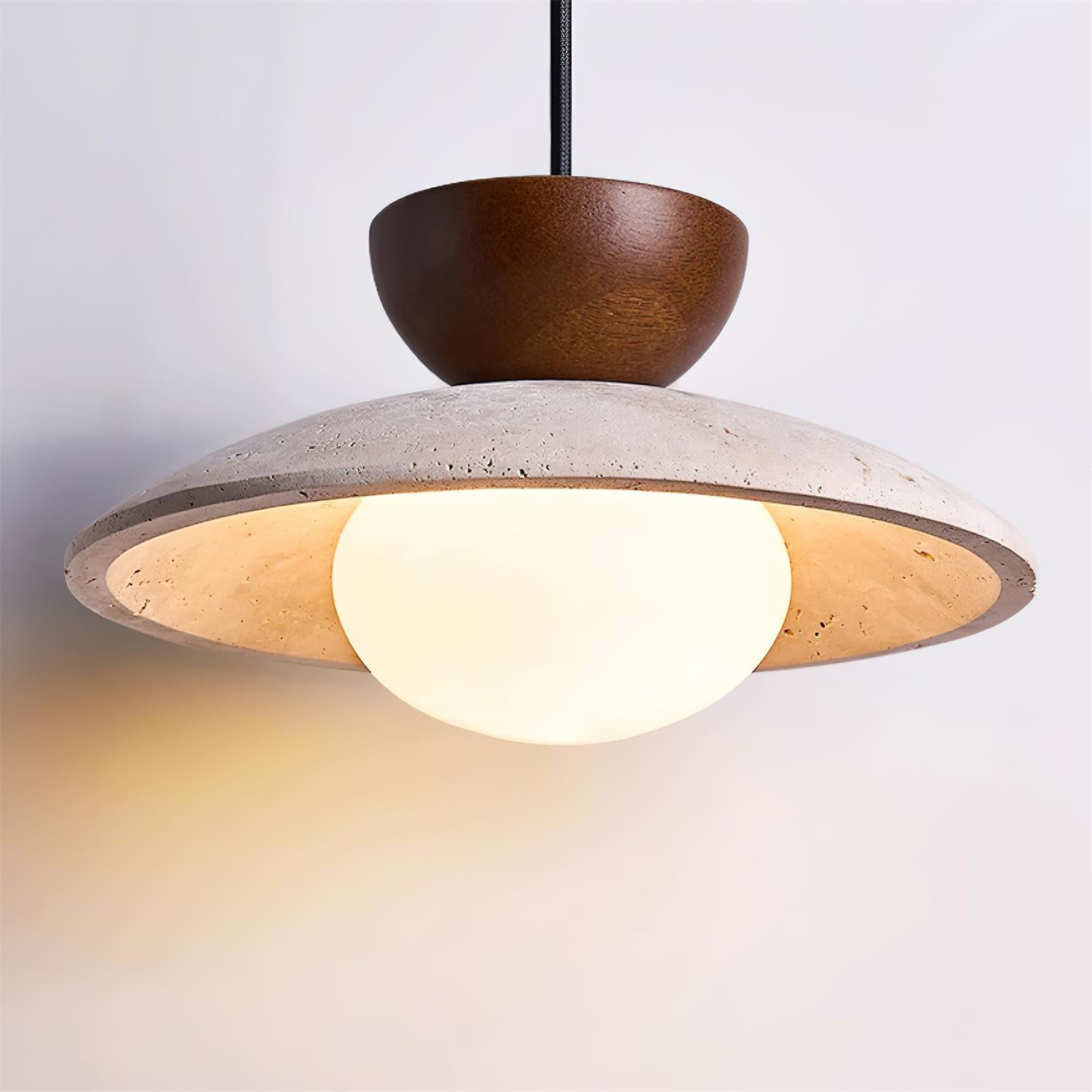 Cleo Travertine Pendant Lighting