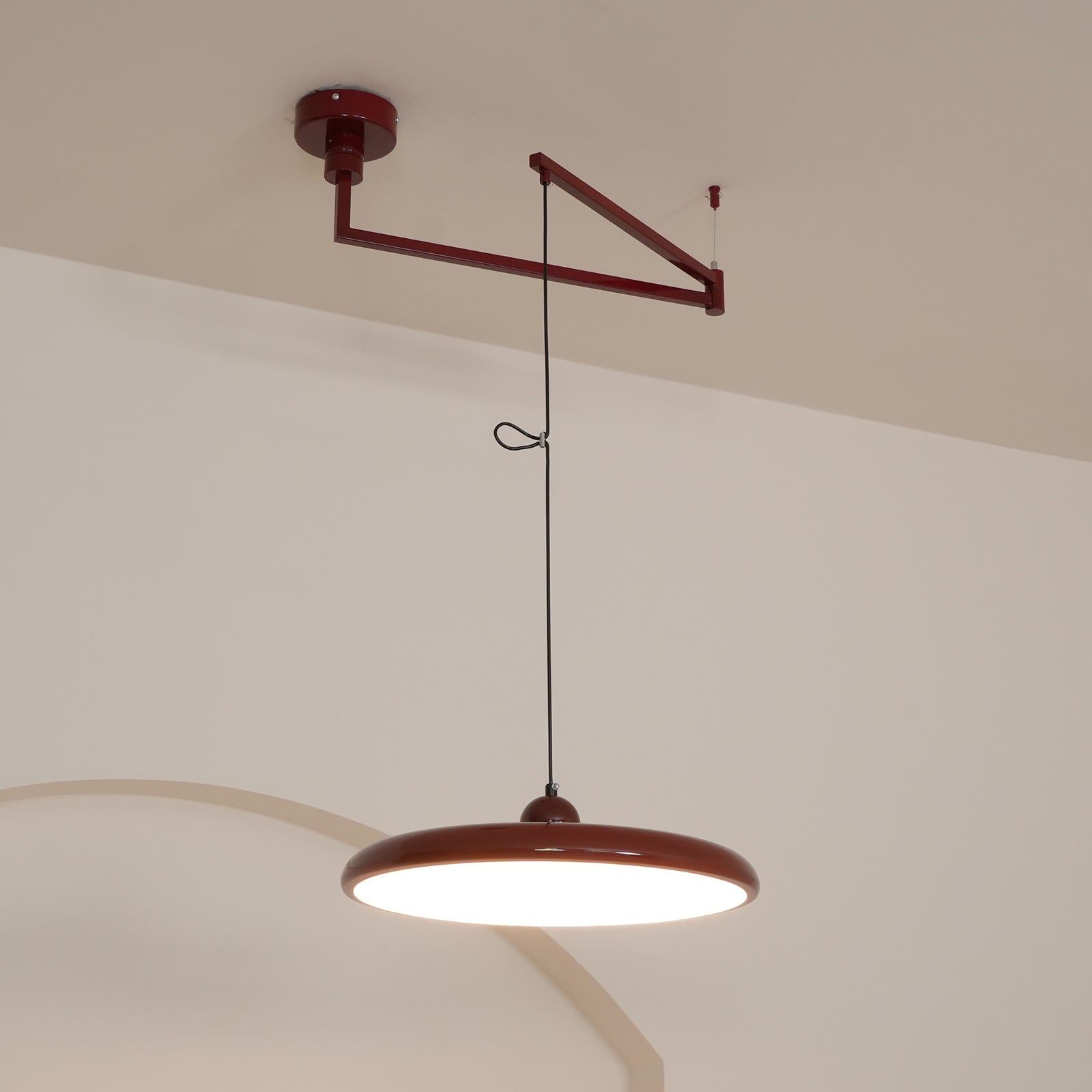 Flux Morandi Adjustable-Arm Pendant Light