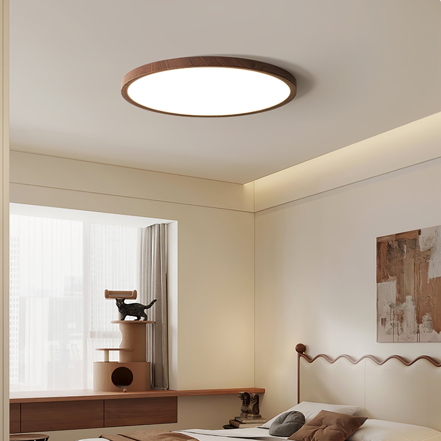 Ivera Ultra-Thin Round Ceiling Light