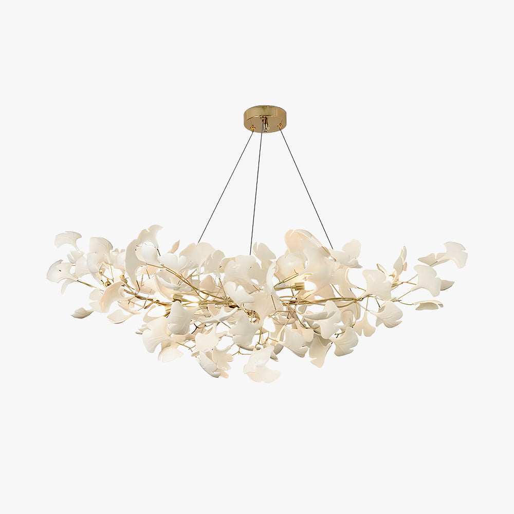 Metr Luxury U-Shaped Ceramic Chandelier for Living Room