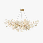 Metr Luxury U-Shaped Ceramic Chandelier for Living Room