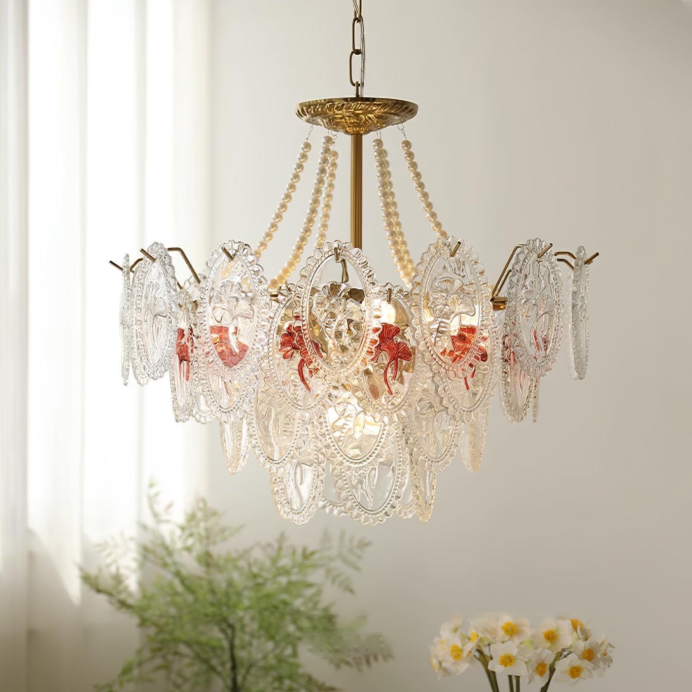 Havin Lustrous Pearl Chandelier