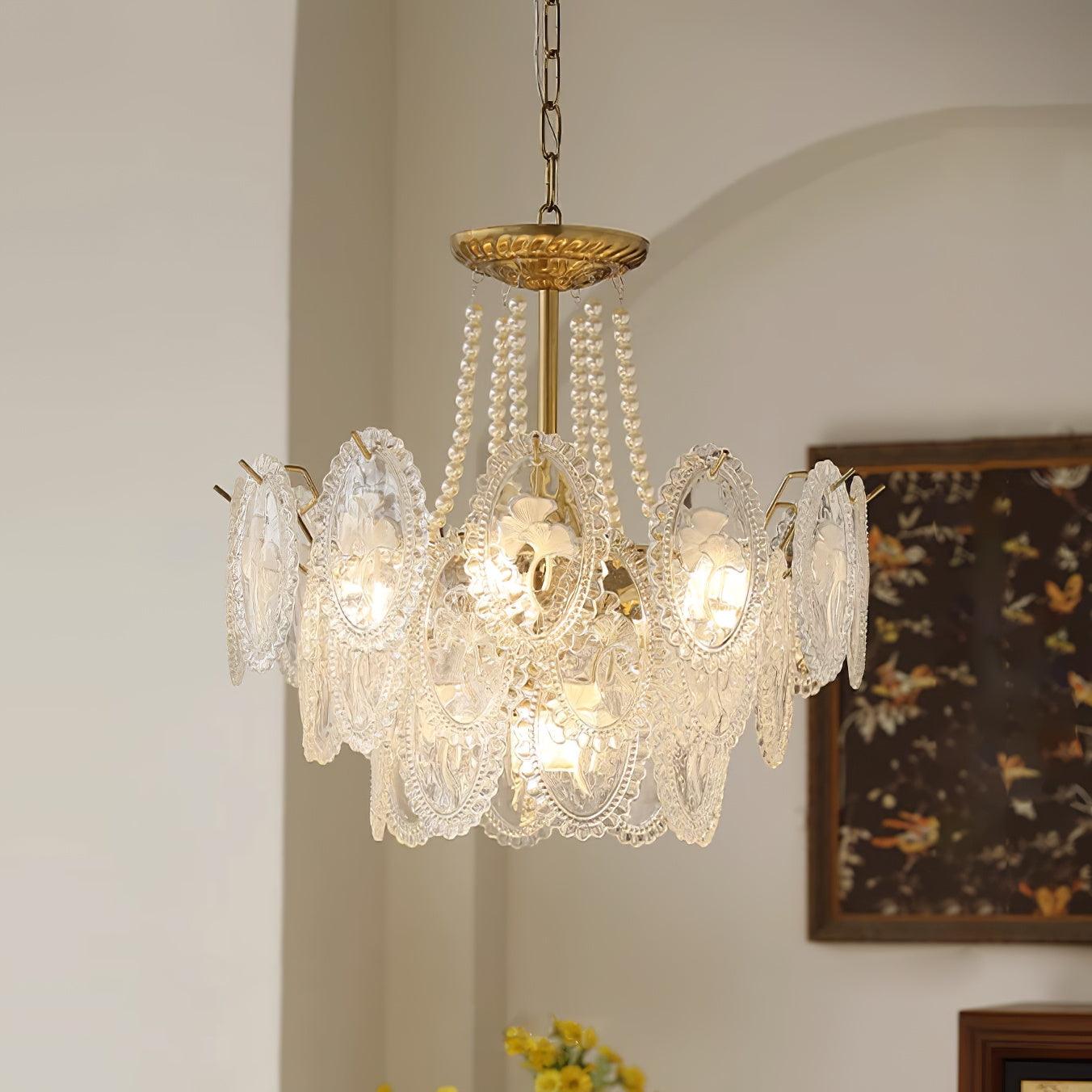 Havin Lustrous Pearl Chandelier