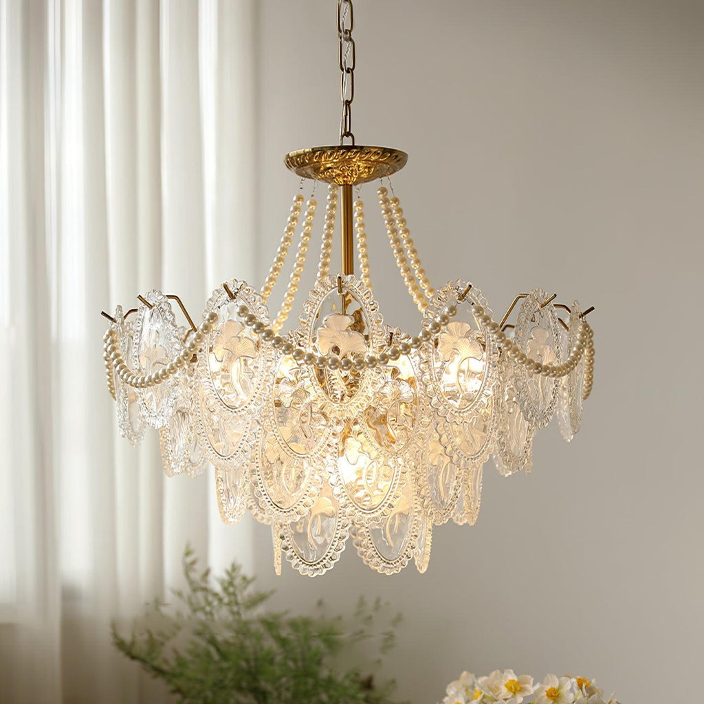 Havin Lustrous Pearl Chandelier