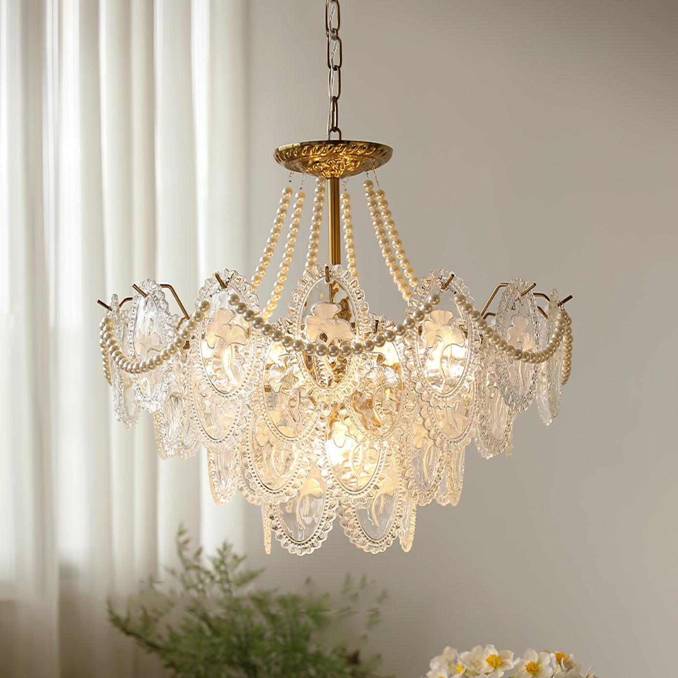 Havin Lustrous Pearl Chandelier