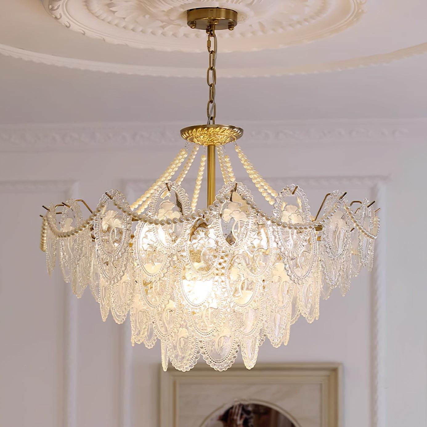 Havin Lustrous Pearl Chandelier