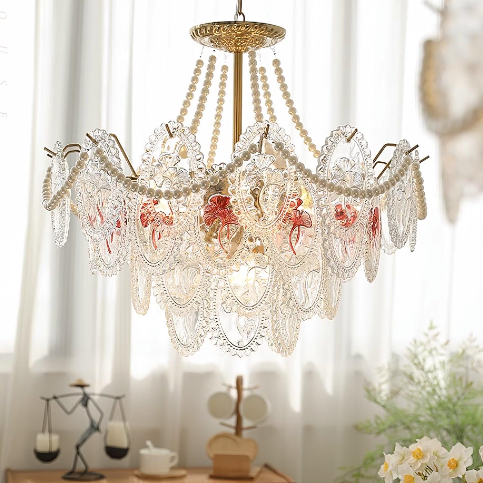 Havin Lustrous Pearl Chandelier
