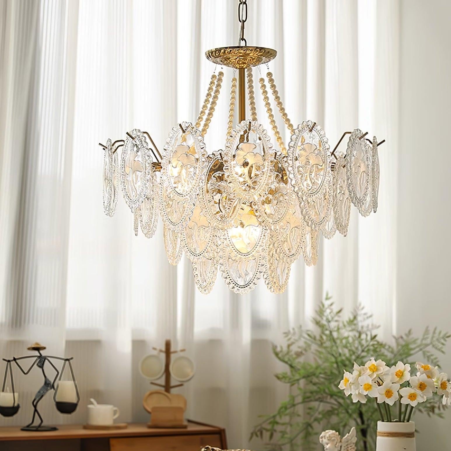 Havin Lustrous Pearl Chandelier