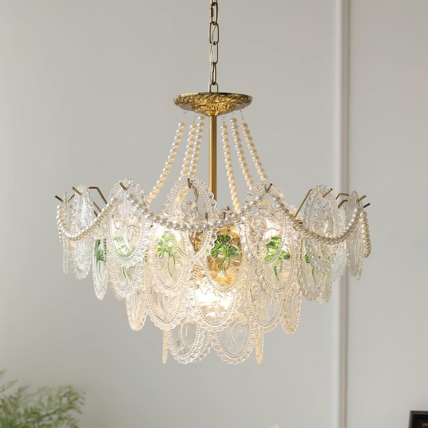 Havin Lustrous Pearl Chandelier