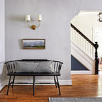 Victor Wall Lamp Black Bronze Fabric