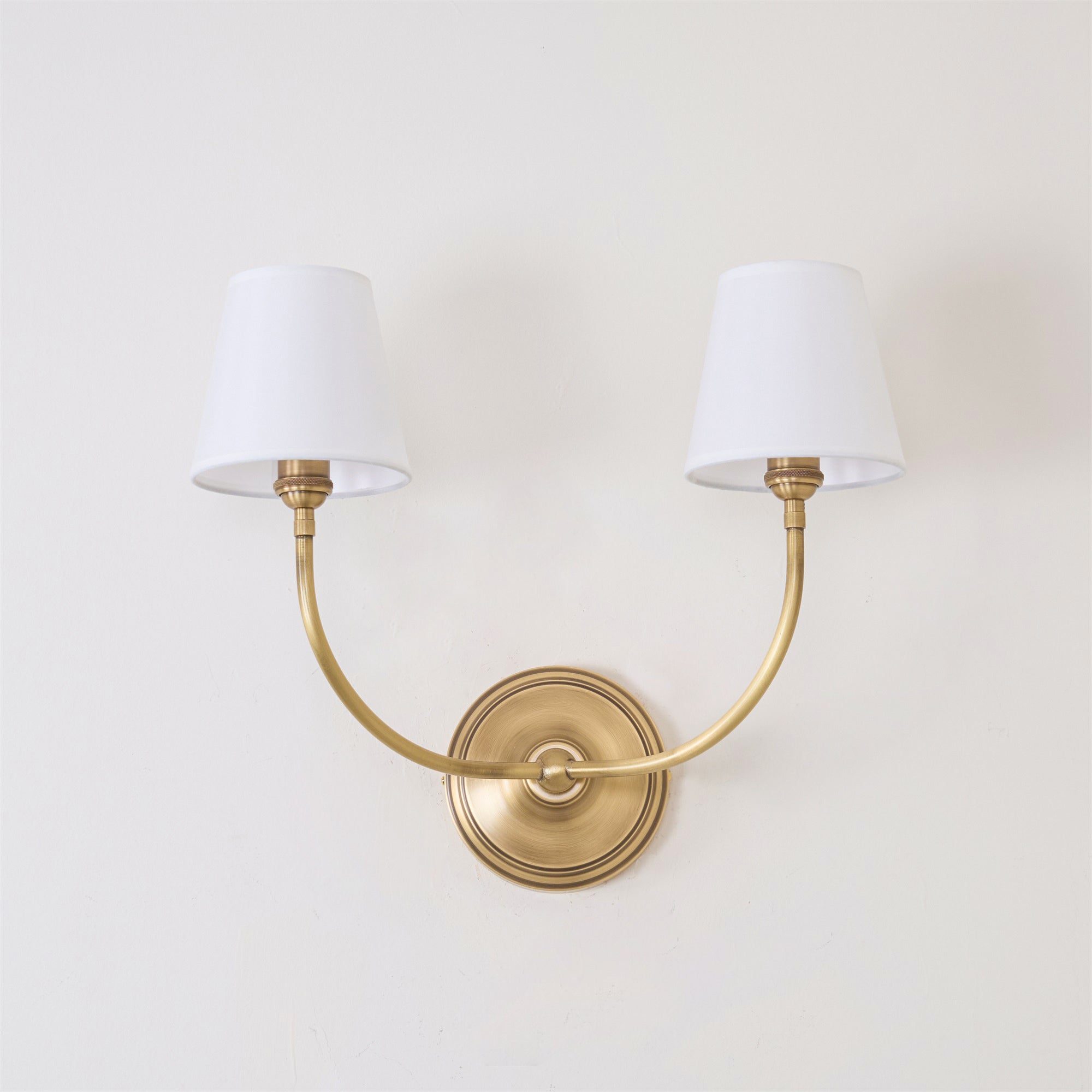 Victor Wall Lamp Black Bronze Fabric