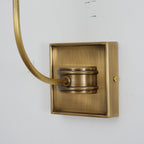 Victor Wall Lamp Black Bronze Fabric