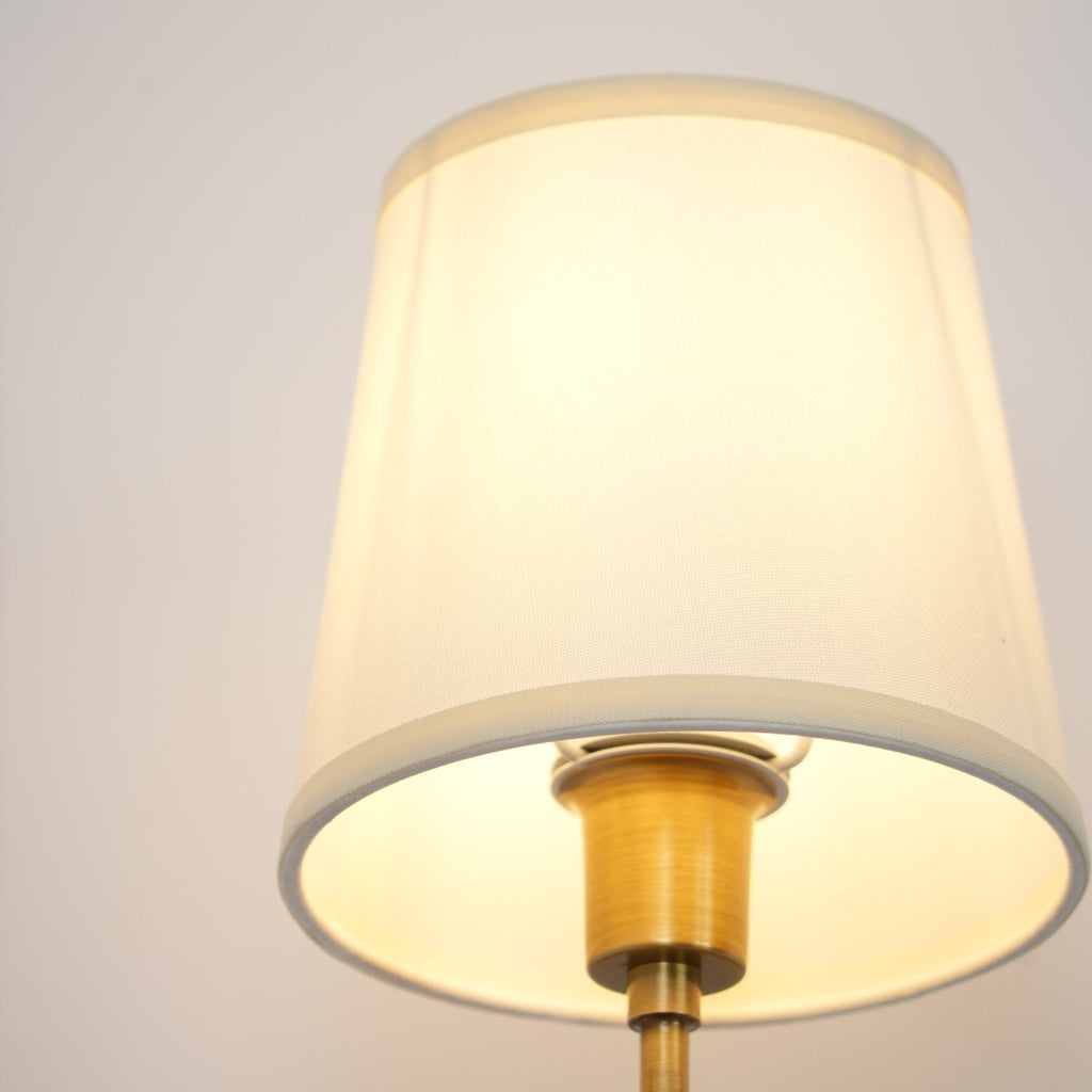 Victor Wall Lamp Black Bronze Fabric