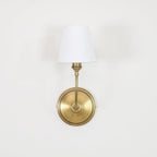Victor Wall Lamp Black Bronze Fabric