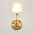 Victor Wall Lamp Black Bronze Fabric