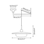 Avione Adjustable Pendant Lamp