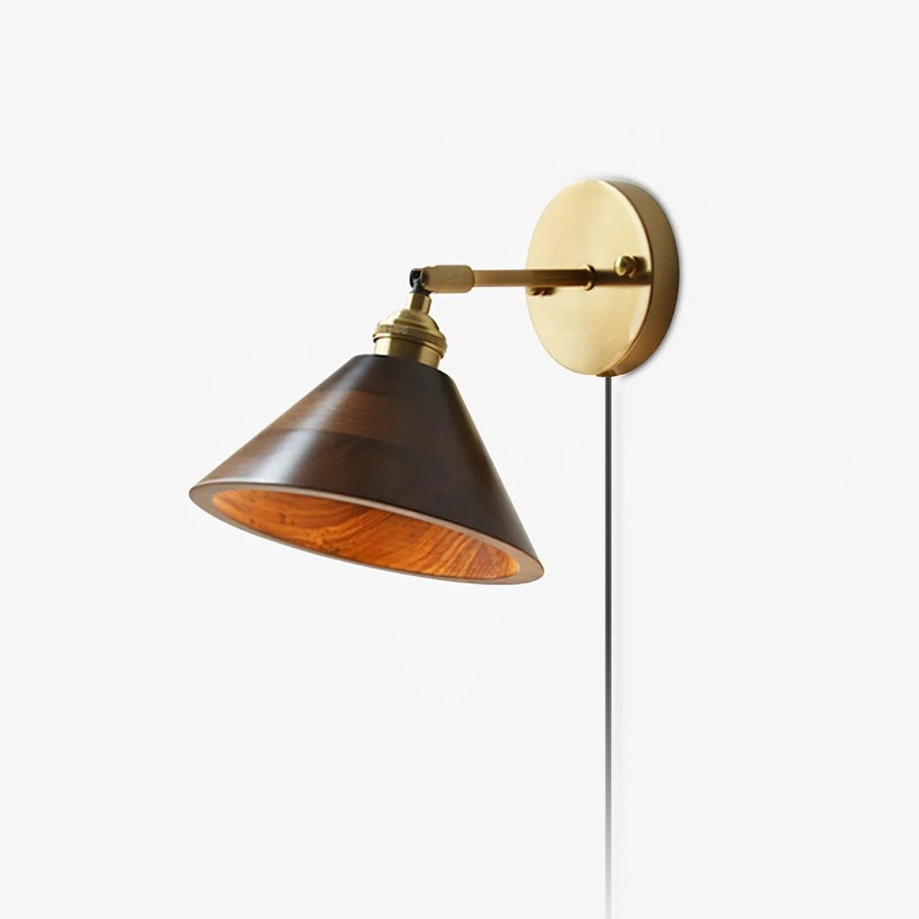 Eira Vintage Wall Sconce with Pull-Chain Switch