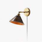 Eira Vintage Wall Sconce with Pull-Chain Switch