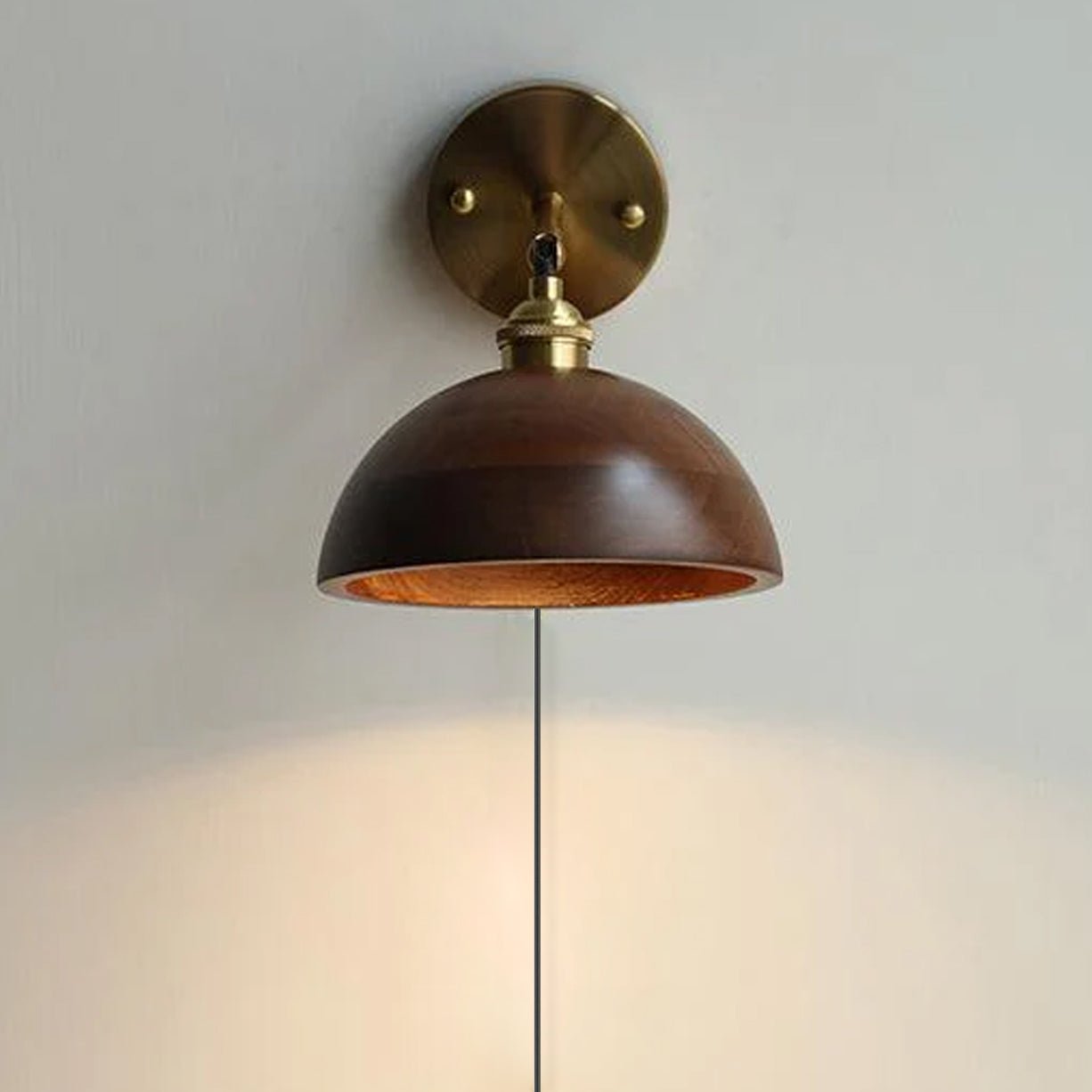 Eira Vintage Wall Sconce with Pull-Chain Switch