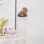 Eira Vintage Wall Sconce with Pull-Chain Switch