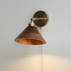 Eira Vintage Wall Sconce with Pull-Chain Switch