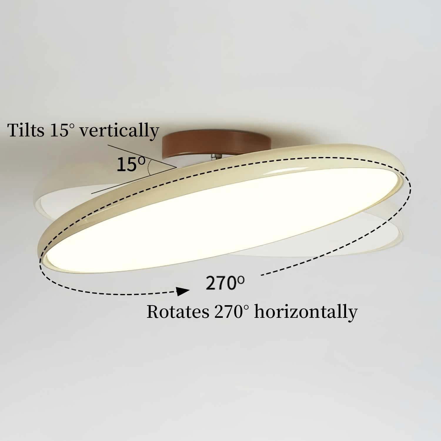 Fyne Adjustable Colorful Bedroom Ceiling Light