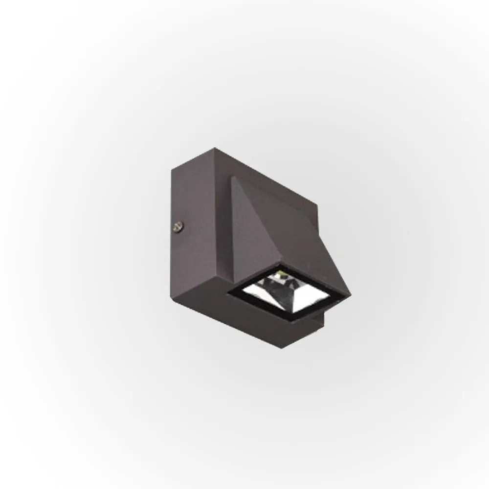 Vexto Modern Black Metal LED Outdoor Wall Light