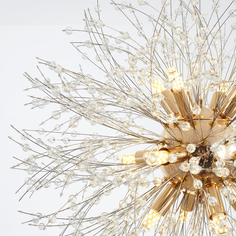 Kalia Vintage Dandelion Firework Pendant Light