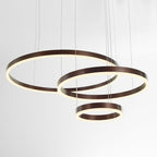 Remi Tri-Circle Linear Pendant Light