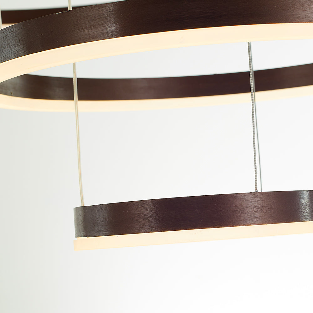 Remi Tri-Circle Linear Pendant Light