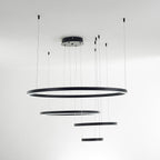Remi Tri-Circle Linear Pendant Light