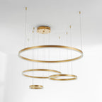 Remi Tri-Circle Linear Pendant Light