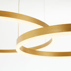 Remi Tri-Circle Linear Pendant Light
