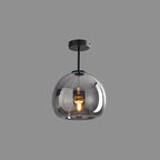 Rhea Glass Convertible Ceiling Light