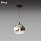 Brina Gradient Frosted Balloon Pendant Light