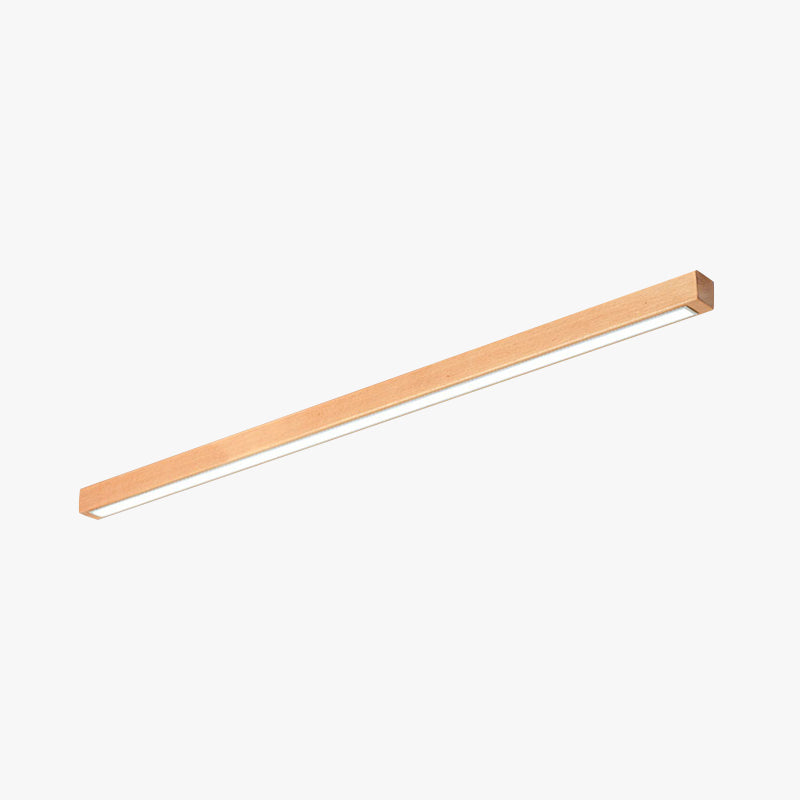 Arisha Slim Linear Wooden Ceiling Light