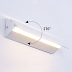 Arisha Rotatable LED Indoor Metal Wall Lamp - White