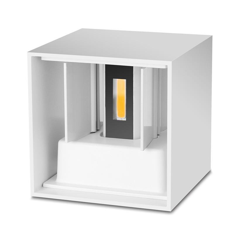 Nexu Modern Adjustable Square LED Outdoor Wall Lamp