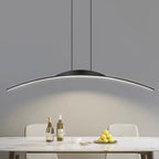 Floa Minimalist Linear Metal Pendant Light with Remote Control