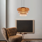 Jojo Multi-Tiered Glass Pendant Light