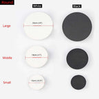 Klyne Minimalist LED Outdoor Wall Lamp, Round or Square, Black or White