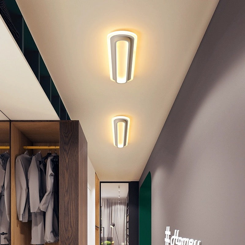 Arisha Modern Linear Metal/ Ceiling Light